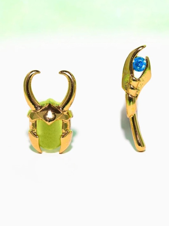 Marvel Jewelry - 🪩NEW Loki Stud Earrings - Marvel x Girls Crew🪩